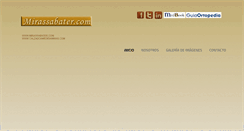 Desktop Screenshot of mirassabater.com